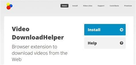 xvideos downloader firefox extension|Video DownloadHelper – Get this Extension for Firefox (en